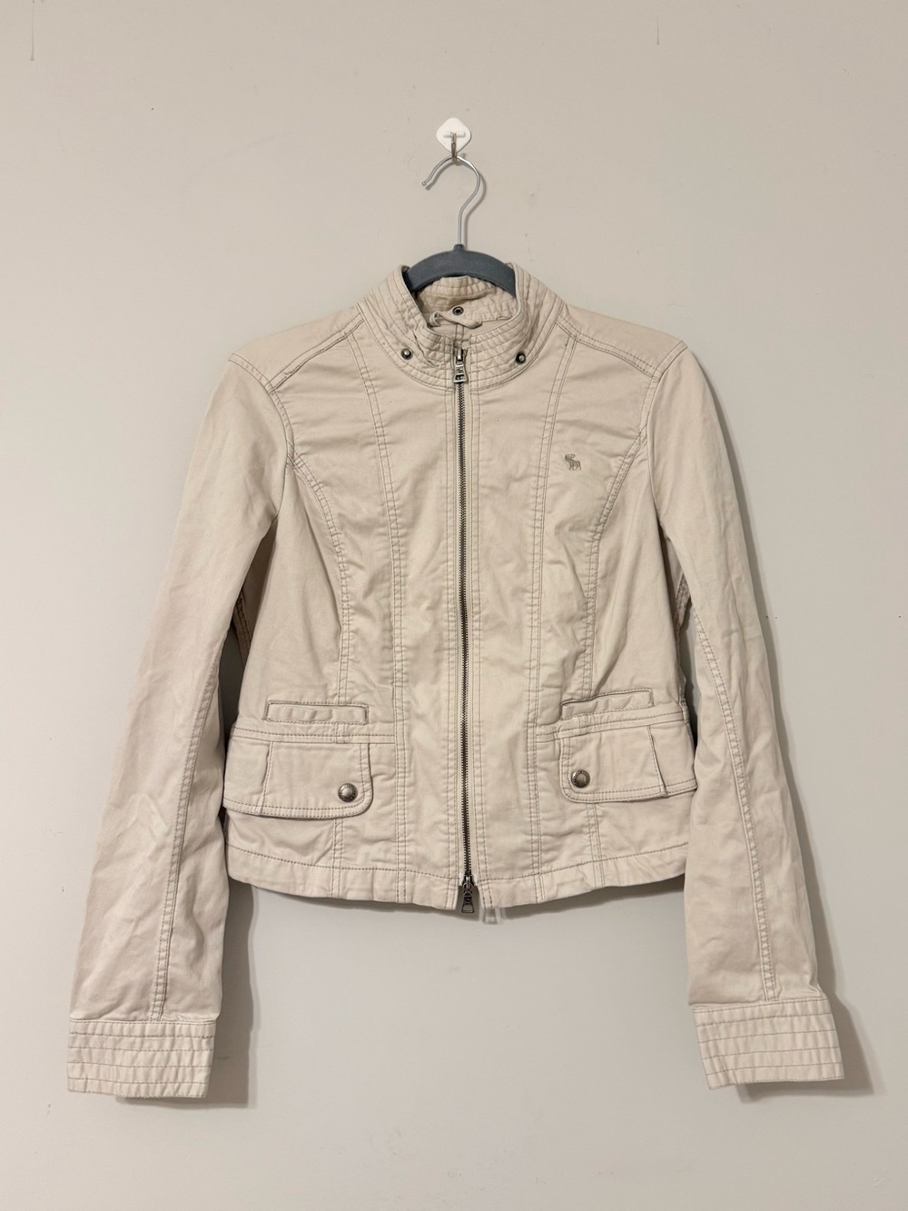 Y2K Abercrombie & Fitch Beige Jacket